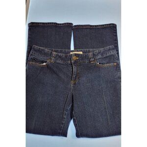 MICHAEL KORS Jeans Women's 10P (34x30) Blue Straight Leg Mid-Rise 5 Pocket
